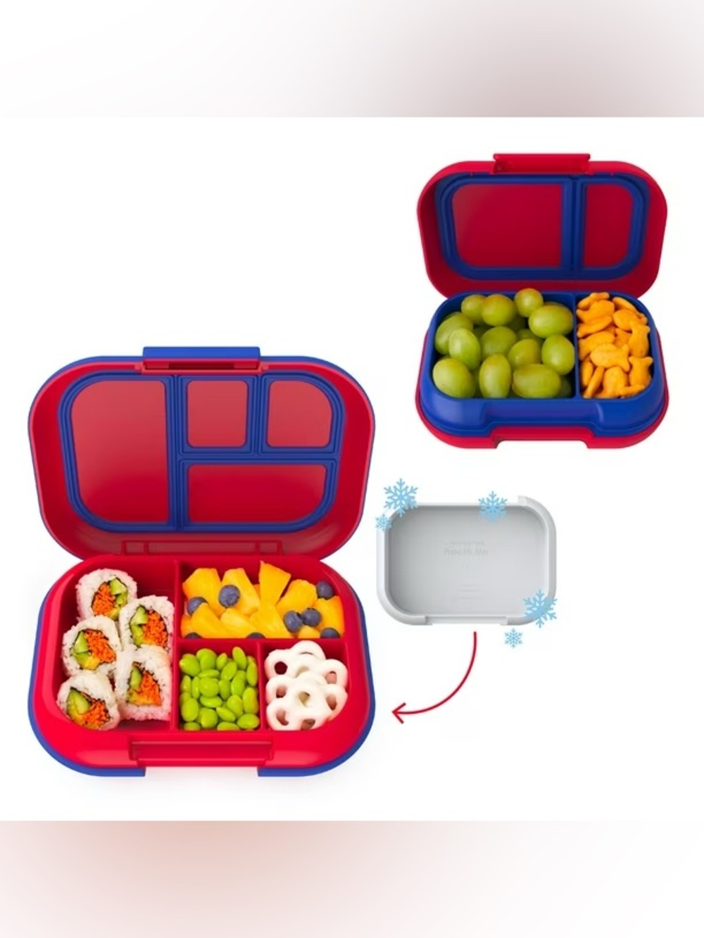 Bentgo Kids Chill Lunch Box + Bentgo Kids Snack Box